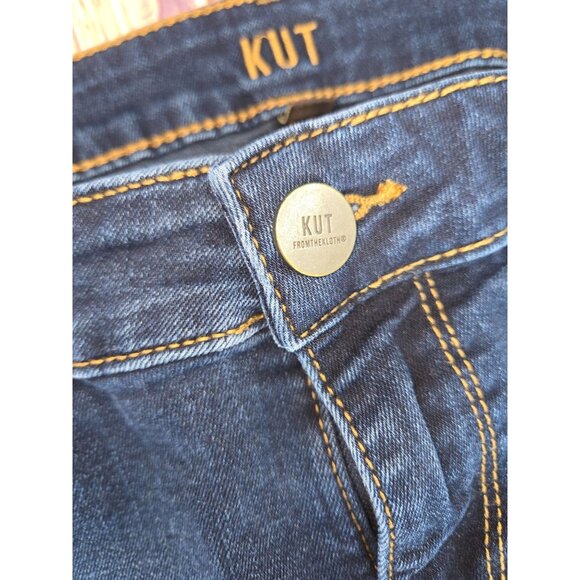 Kut From The Kloth Baby Bootcut Jeans 8S Dark Wash 30 x 31 - Picture 8 of 11